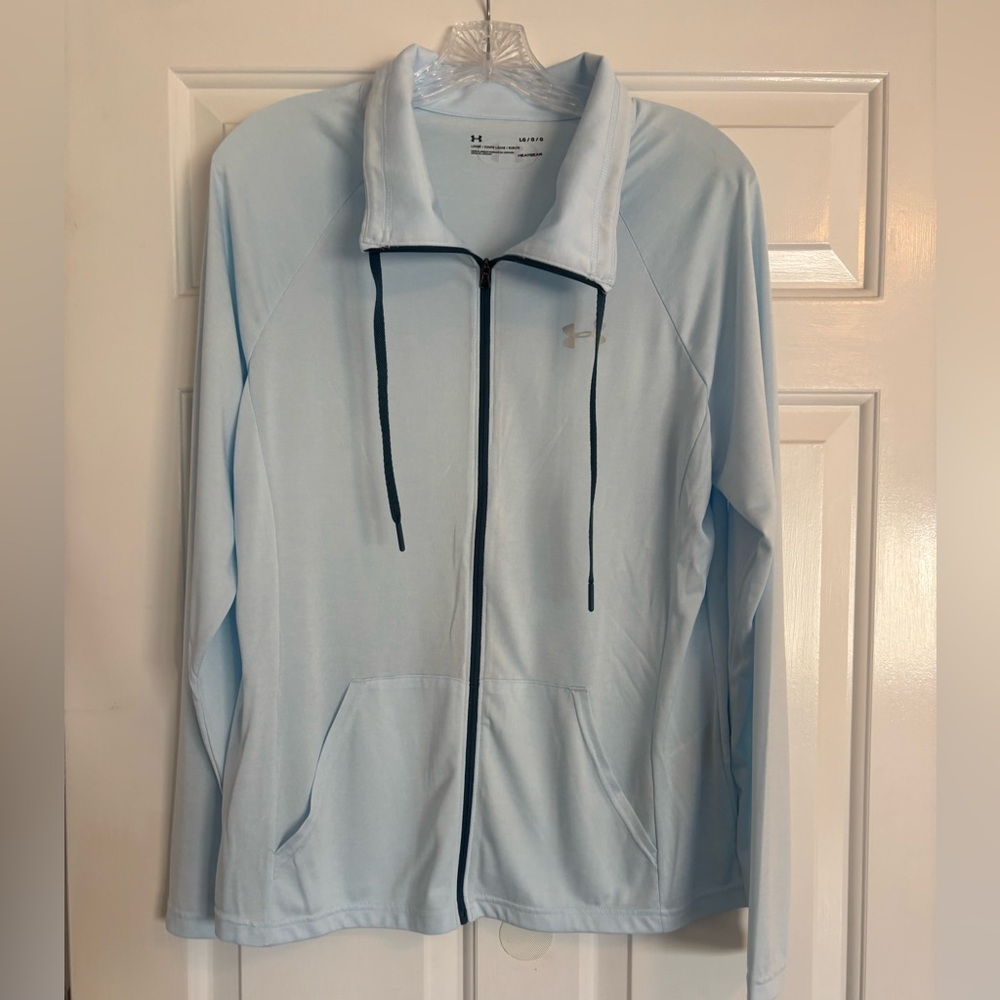 Under Armour Women's Sky Blue Zip-Up